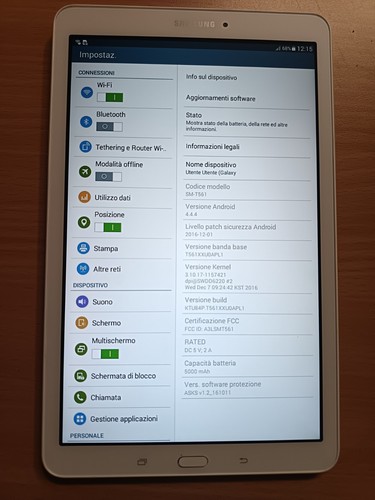 Samsung galaxy tab t561 - e, sm-t561